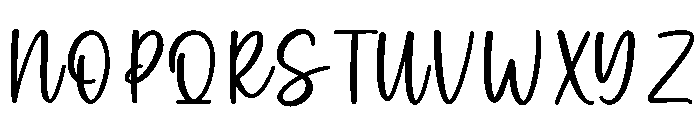 Magic Winter Font UPPERCASE