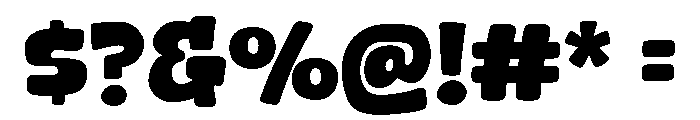 Magic Yellow Font OTHER CHARS