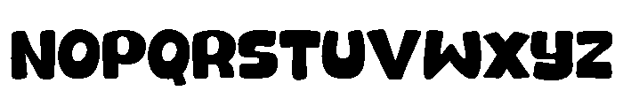 Magic Yellow Font UPPERCASE