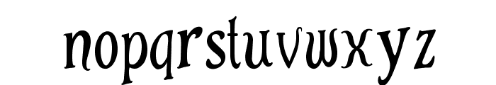 MagicBell-Irregular Font LOWERCASE