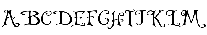 MagicBell-Regular Font UPPERCASE