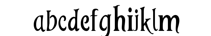 MagicBell-Regular Font LOWERCASE