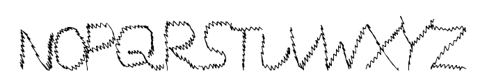 MagicScribble Font LOWERCASE