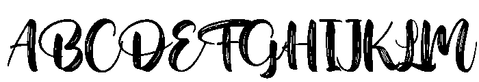 Magical Celebration Font UPPERCASE