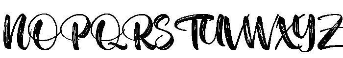 Magical Celebration Font UPPERCASE