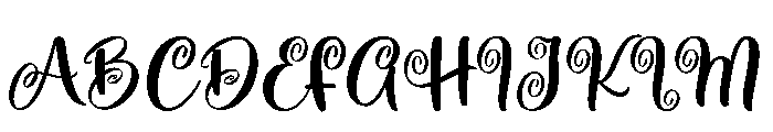 Magical Morotai Font UPPERCASE