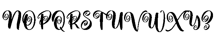Magical Morotai Font UPPERCASE
