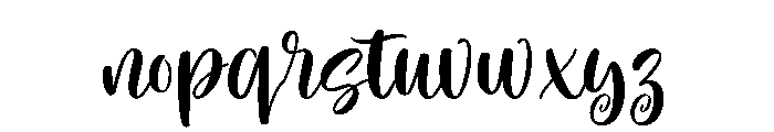 Magical Morotai Font LOWERCASE