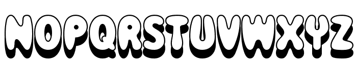 Magical Mystery Tour Outline Shadow Font UPPERCASE