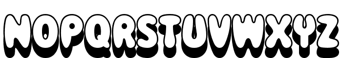 Magical Mystery Tour Outline Shadow Font LOWERCASE