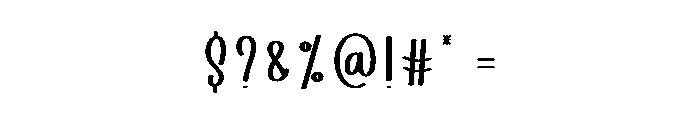 Magical Planner Font OTHER CHARS