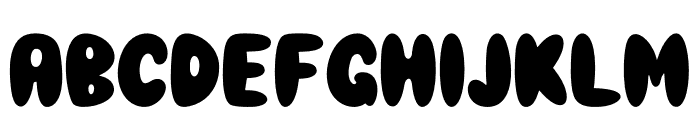 Magical Playful Regular Font UPPERCASE