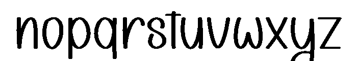 Magical School Font LOWERCASE