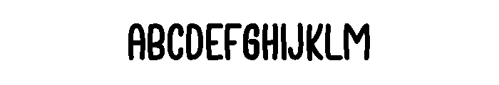 Magical Winter Font UPPERCASE
