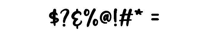 Magical2 Font OTHER CHARS
