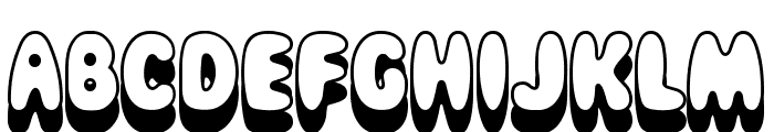 MagicalMysteryTourOutlineShadow Font LOWERCASE