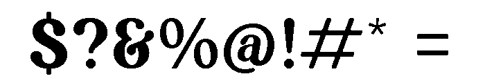 Magics Flavor Font OTHER CHARS