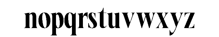 Magiction Font LOWERCASE
