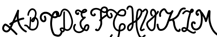 Magicula Font UPPERCASE