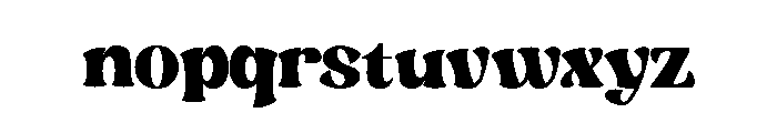 Magilon Font LOWERCASE