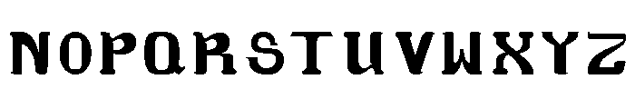 MagklorRegular Font UPPERCASE