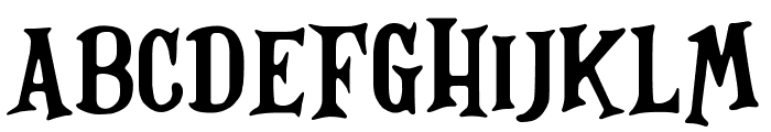 Magnificent Serif Font UPPERCASE