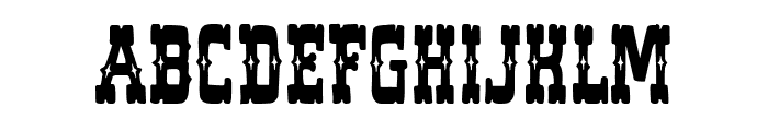 Magnificent West Font UPPERCASE