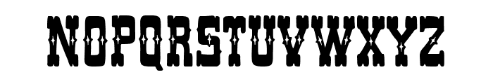Magnificent West Font UPPERCASE