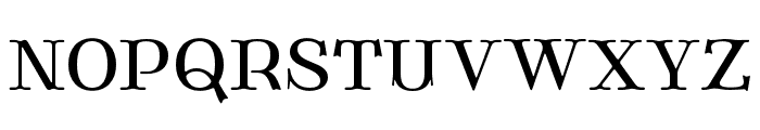 Magnirum Serif PERSONAL USE Regular Font UPPERCASE