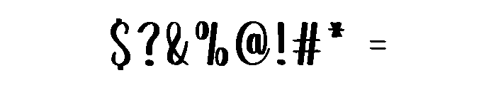 Magnolia Dreamy Font OTHER CHARS