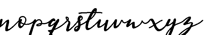 MagnolisaDEMO Font LOWERCASE