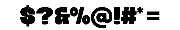 Magton Demo Bold Font OTHER CHARS