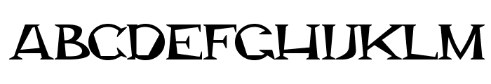 Magyar Serif Font UPPERCASE