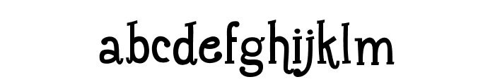 Maharani Font LOWERCASE