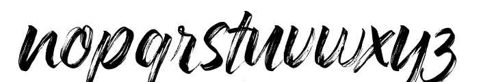 Mahens Font LOWERCASE