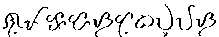 Mahiwaga_baybayin_font Regular Font LOWERCASE