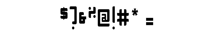 MaiTai-Regular Font OTHER CHARS