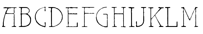 MaiersNr.Reduced-Light Font UPPERCASE