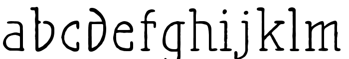 MaiersNr.Reduced Font LOWERCASE