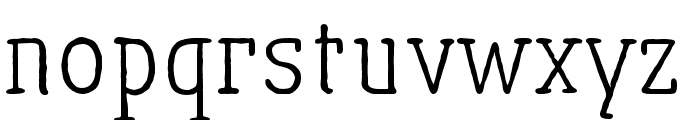 MaiersNr.Reduced Font LOWERCASE