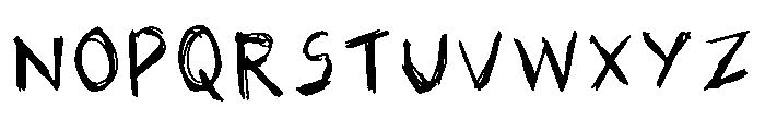 Main Regular Font UPPERCASE