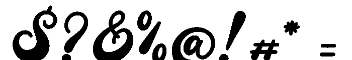 Mainer Wisdom Font OTHER CHARS