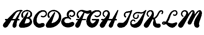 Mainer Wisdom Font UPPERCASE