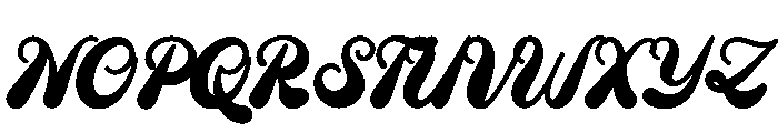 Mainer Wisdom Font UPPERCASE