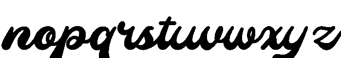 Mainer Wisdom Font LOWERCASE