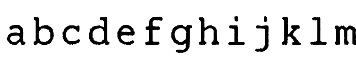Mainframe-RdTwoLinoR Font LOWERCASE