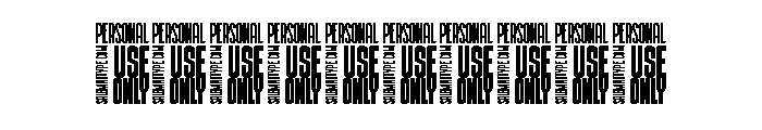 Maintanker_Personal_Use_Only Font OTHER CHARS