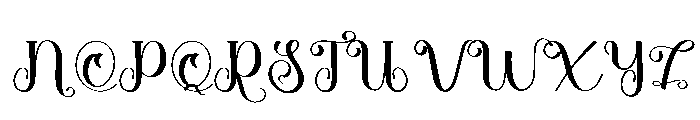 Majesty Font UPPERCASE