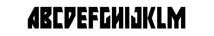 Major Force Condensed Font LOWERCASE