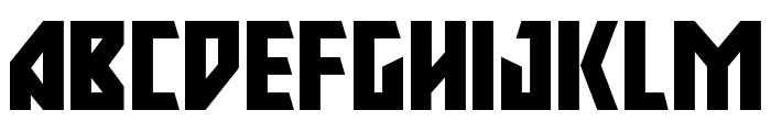 Major Force Expanded Font UPPERCASE